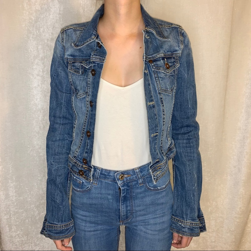 H&M Medium Wash Denim Jacket